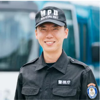警備警察インタビュー人物画像